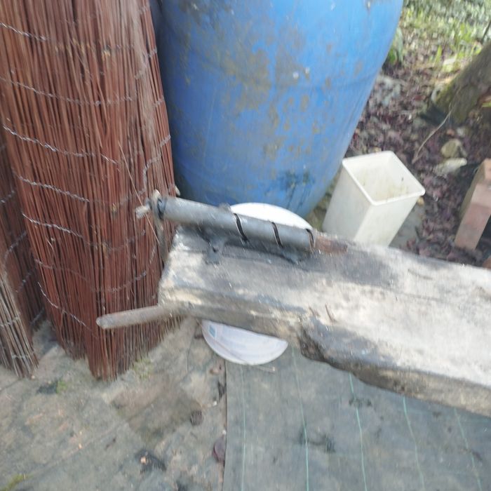 Máquina de fazer redes artesanais