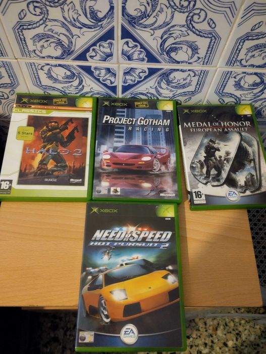 Conjunto de jogos Xbox e Xbox 360