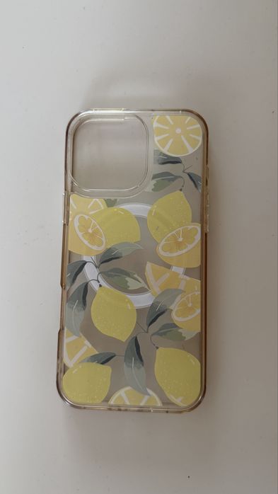 Etui cytryny lato  lemon modne iPhone 16 pro max
