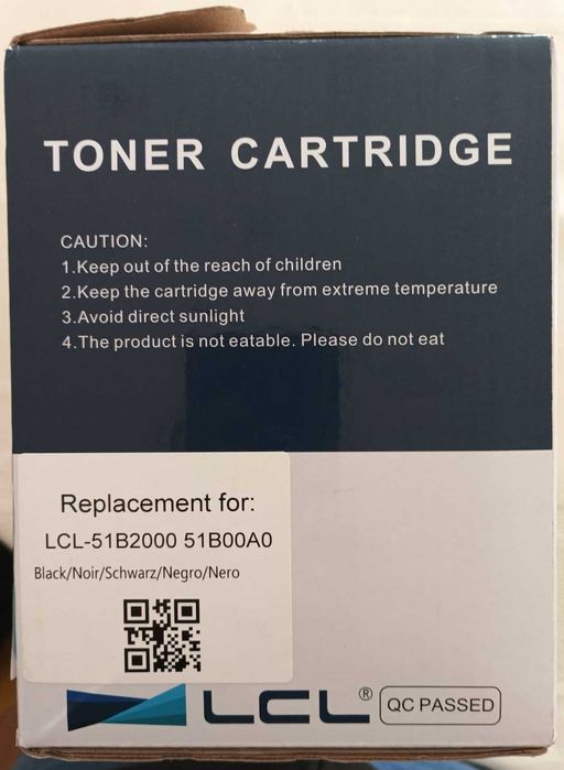 Toner Preto Reciclado