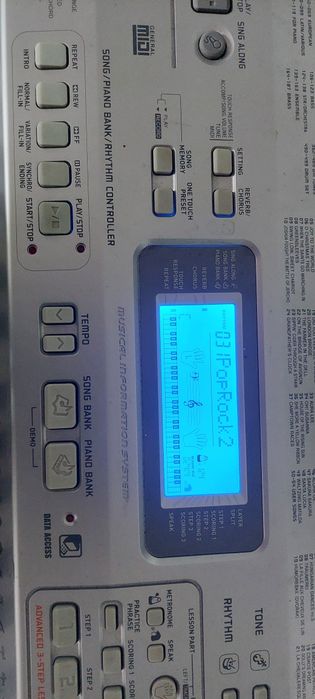 Casio ctk 800 keyboard organy klawisze