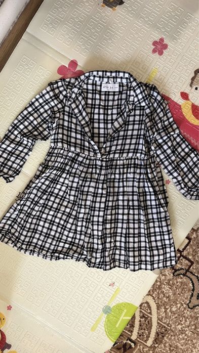 Сукня в клітинку 118 зріст