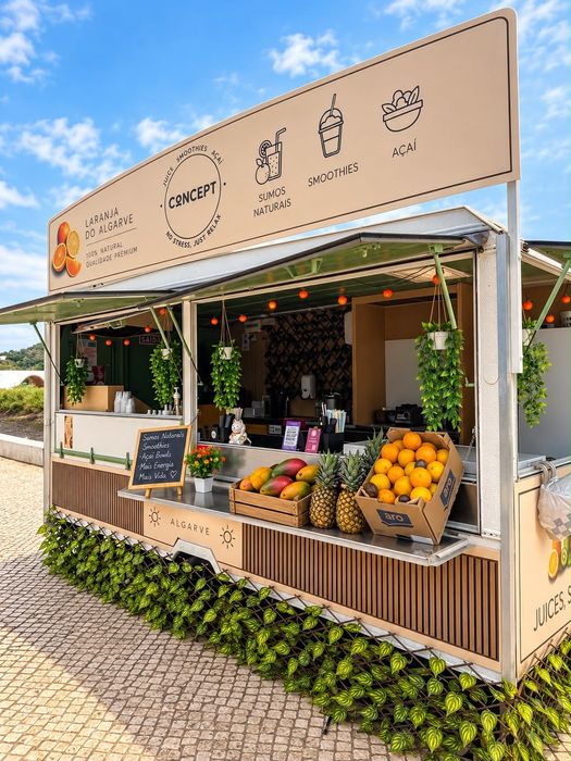 Trespasse de Snack Bar + Quiosque em Silves | Açaí e Comida Brasileira