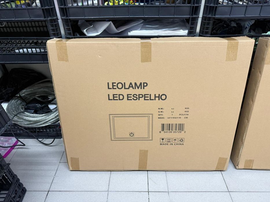 Espelho led 80x60 cm