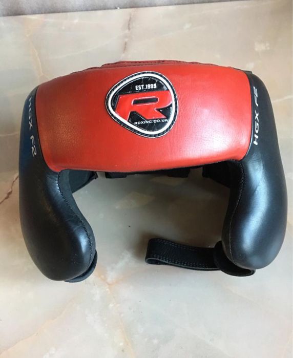 Шлем RDX фирменный натуральная кожа размер универсальный бокс