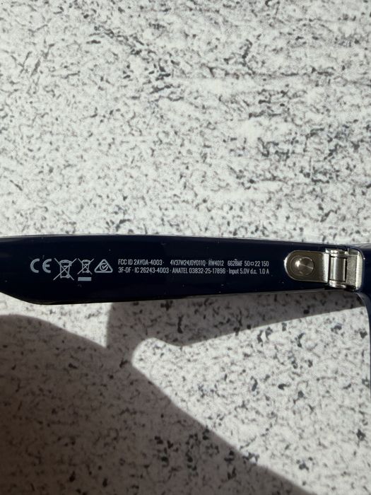 смарт-окуляри ray ban wayfarer gen 2 cosmic blue