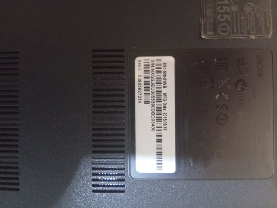 Ноутбук Acer Aspire ES1-520