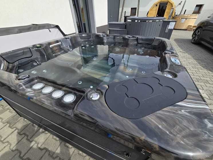 Balia ogrodowa z piecem, jacuzzi, sauna, ruska bania, spa