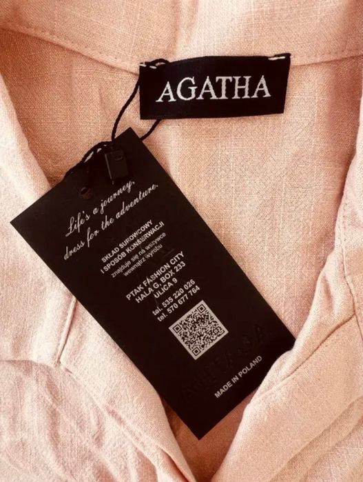 Agatha Komplet beżowy Roz.Uni. NOWY