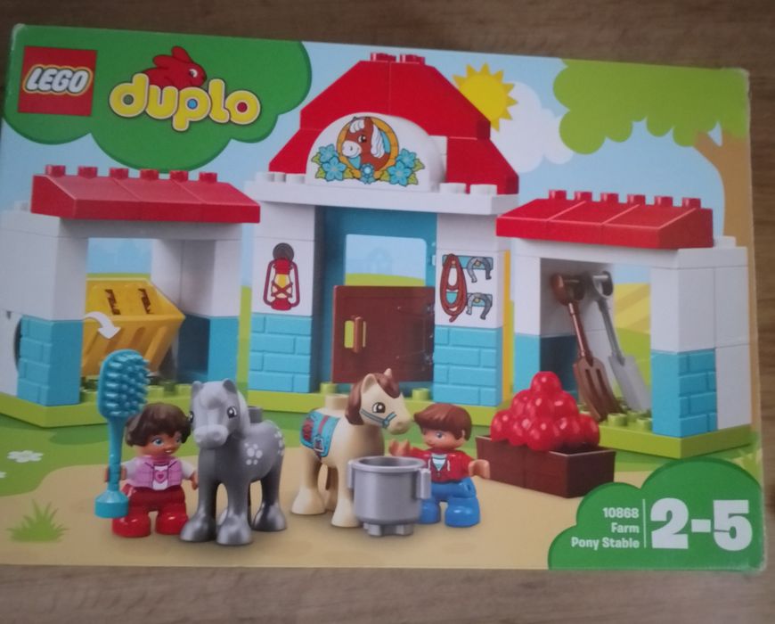 Klocki LEGO Duplo 10868 Stajnia z kucykami.