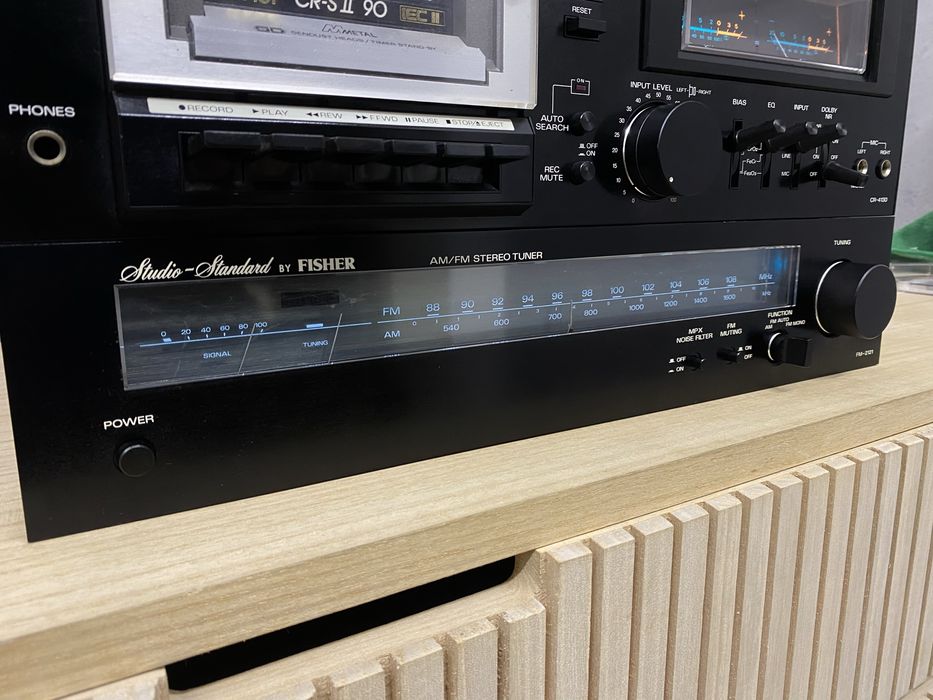 Fisher Studio Standard - timer, wzmacniacz CA-2030,Deck CR-4130,Tuner