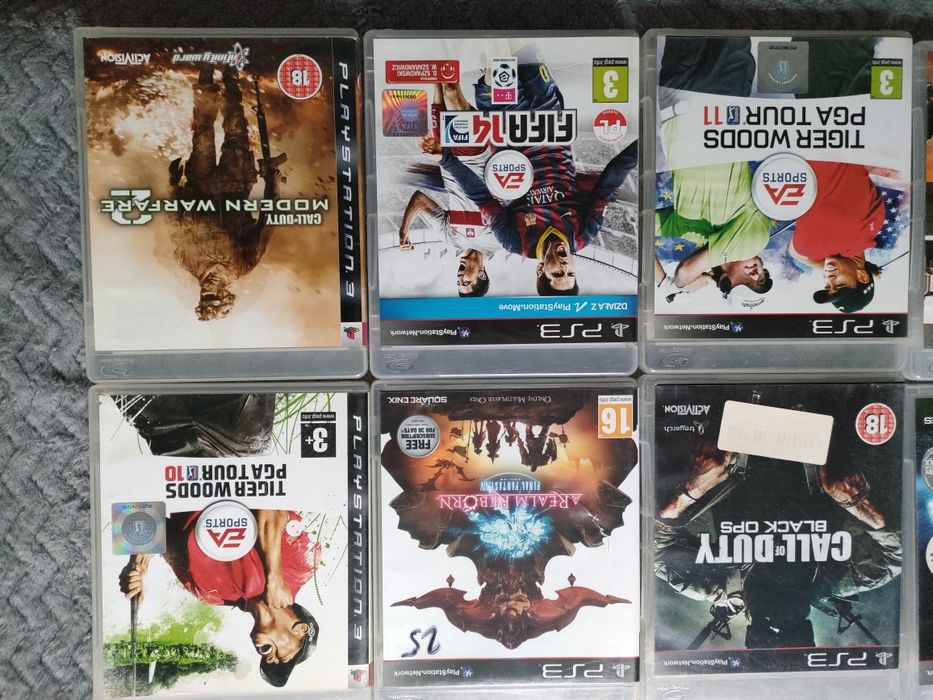 Ps PlayStation 3 10 gier cena za komplet całość z wysyłką