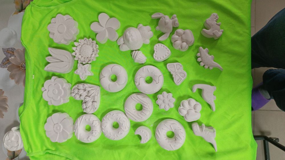 Гіпсові фігурки для розмальовки