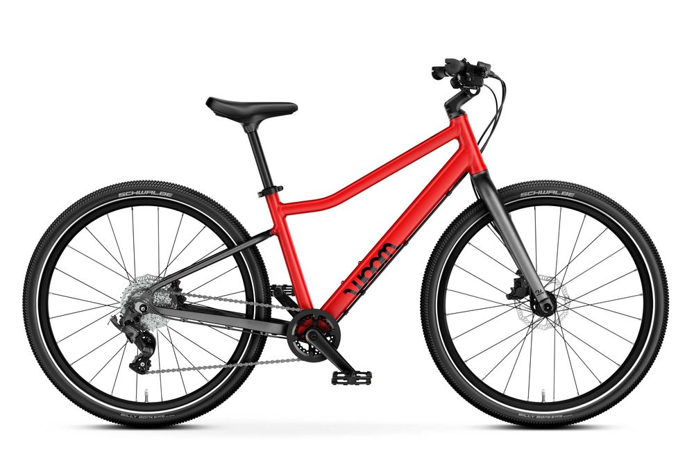 Rower woom Explore 5 red czerwony – lekki rower dziecięcy 24” NOWY