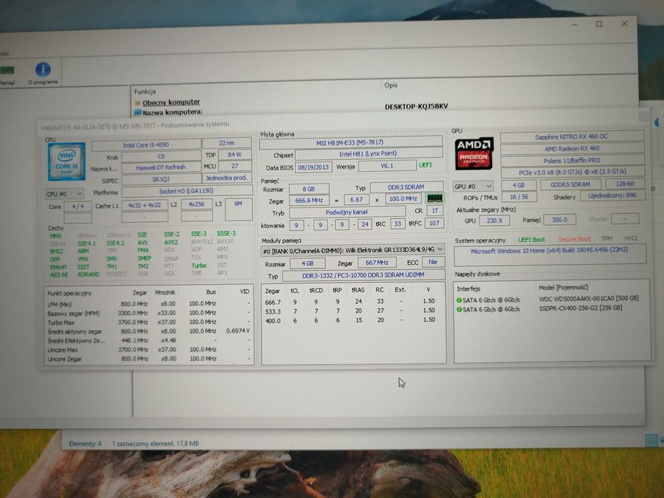 Komputer stacjonarny