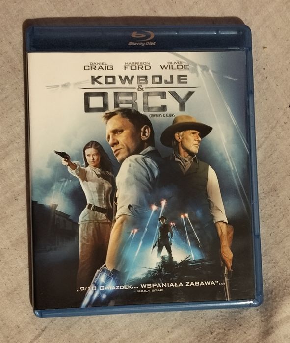 Kowboje & obcy blu-ray wydanie polskie / dźwięk pl