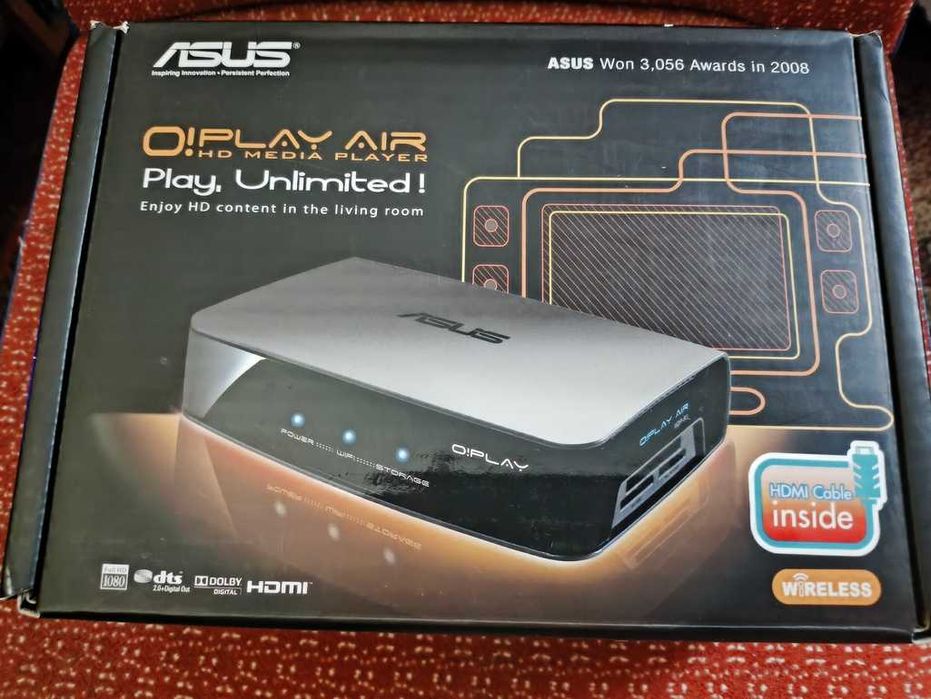 HD медиаплеер Asus O!Play Air (HDP-R3) идеал