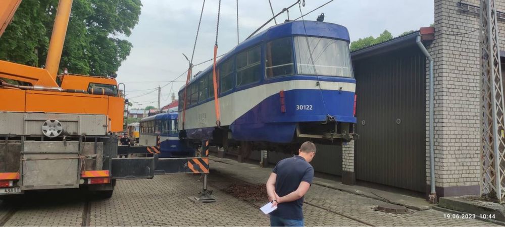 Продаются трамвайные вагоны, сняты с линии в августе 2023