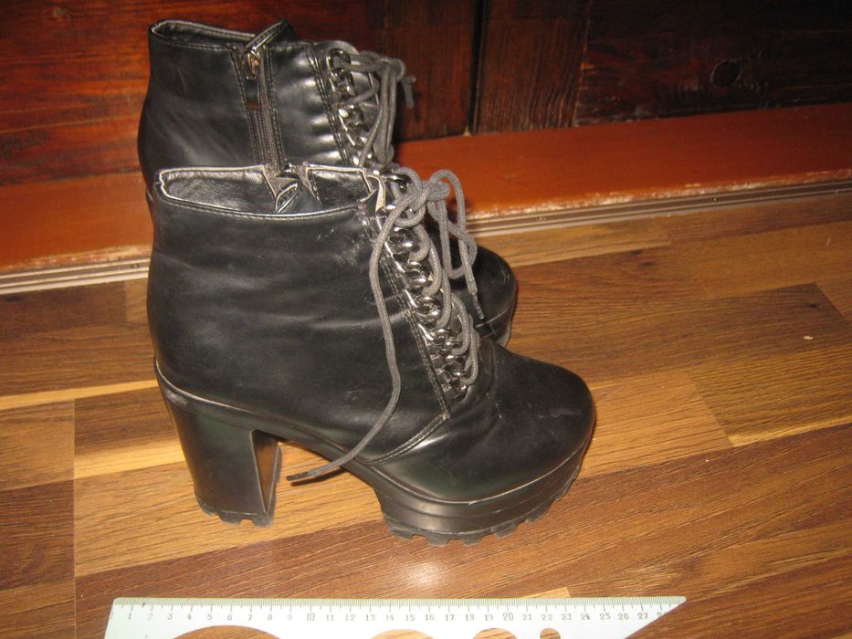 Женские кожаные сапожки.Размер 37.Демисезон.
