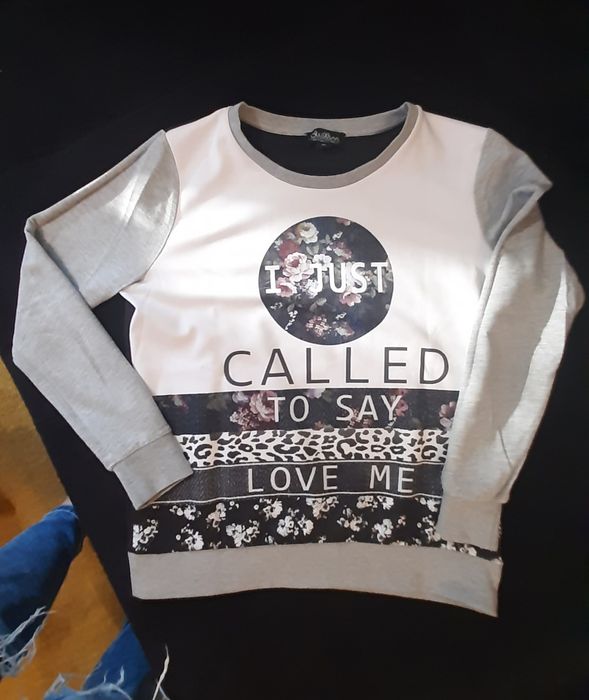 Szara bluza Stan idealny r.XL