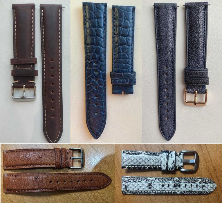 Ремені з страуса, крокодила, теляти ексклюзивної якості 18 19 20 21 22