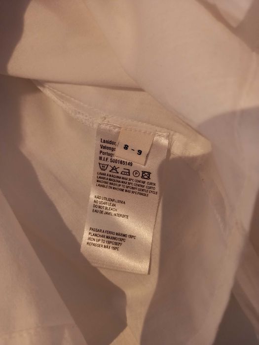 Camisa LANIDOR tamanho 8/9