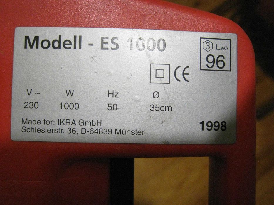 Электрокоса ,, Ikra ES-1000" с Германии (электропривод ).