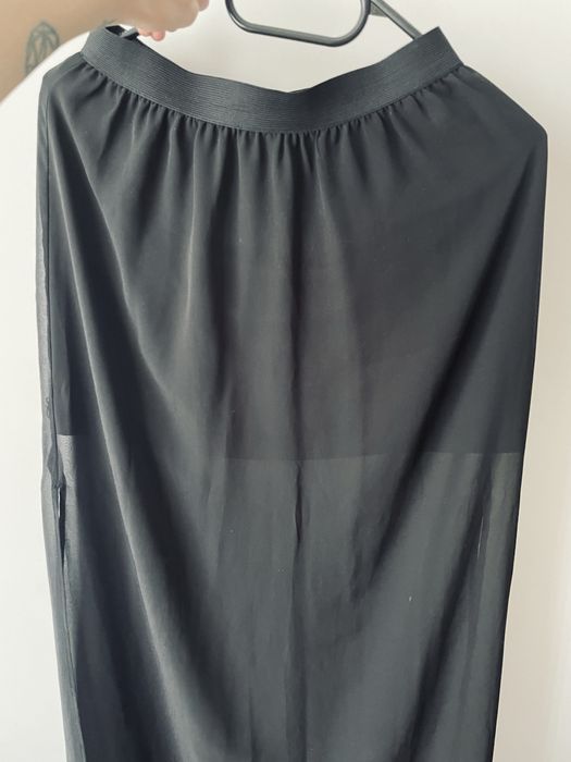 Wyprzedaż spódnica maxi czarna hm XS/S