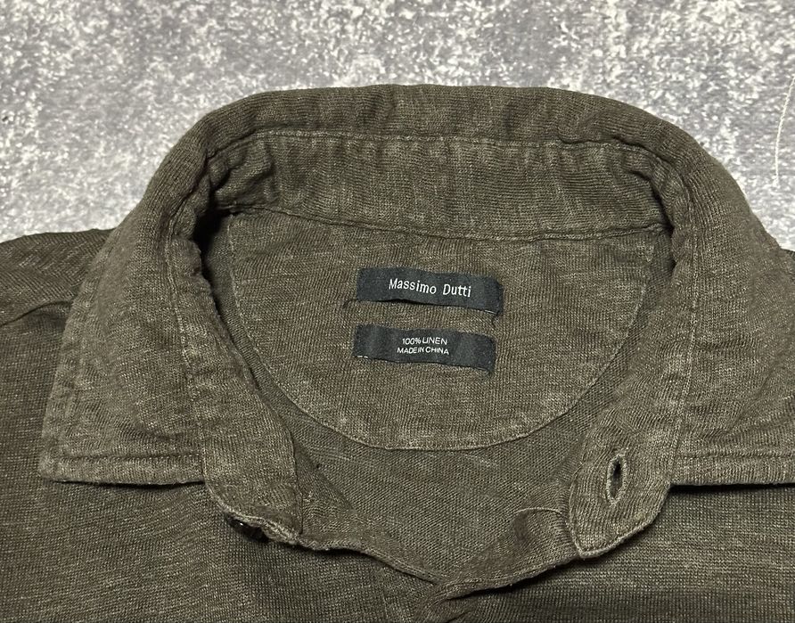 Лляне поло Massimo Dutti, оригінал, L