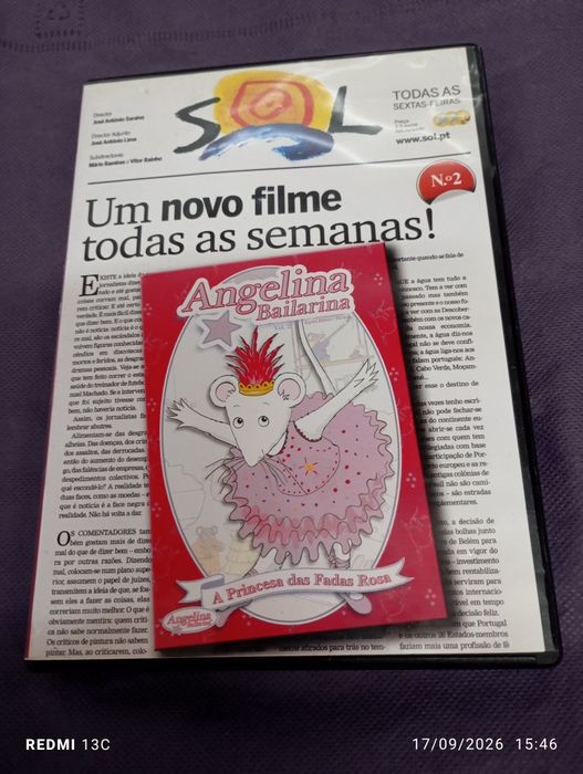 Dvd Angelina bailarina