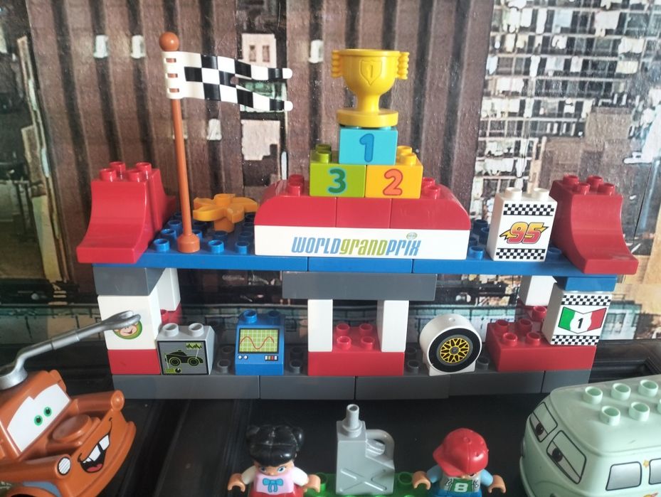 Набір Lego Duplo конструктор Маквін 8 екземплярів