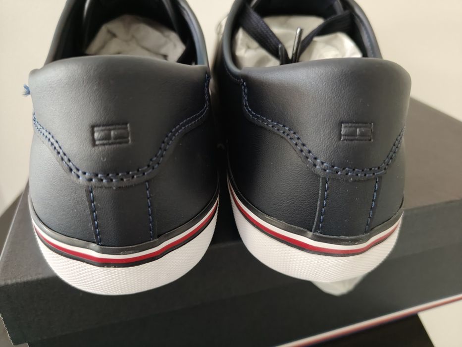 Trampki Tommy Hilfiger skóra naturalna