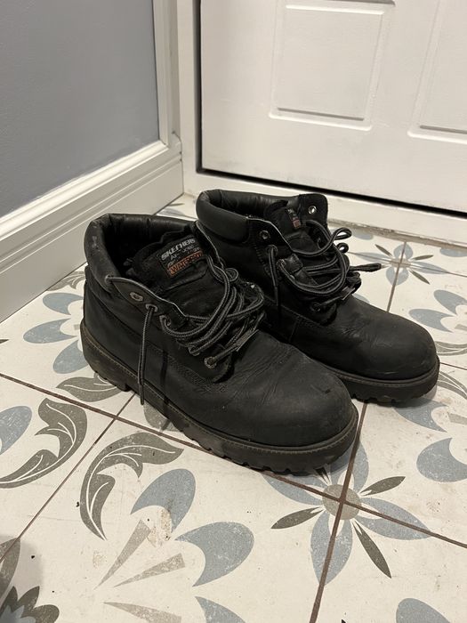 Skechers сапоги черевики 44-45р, зима/осінь, чоботи