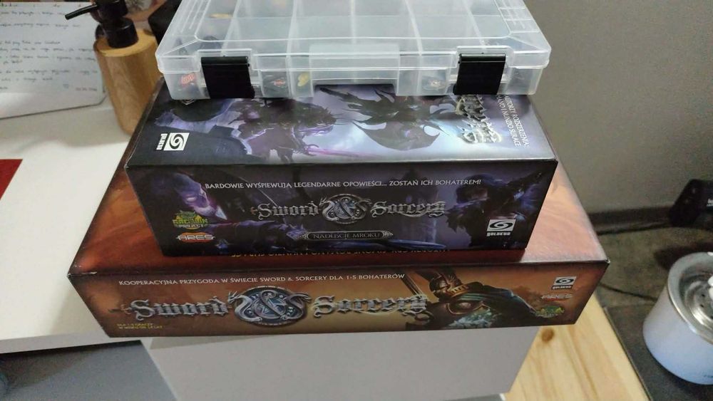 Sword and Sorcery Nieśmierelne dusze + Nadejście mroku + token holder