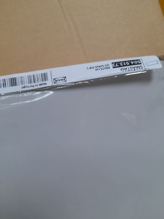 Nowy front szuflady smastad 15x60 ikea szary