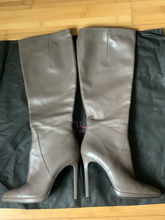 Весняні чоботи шкіряні giardini