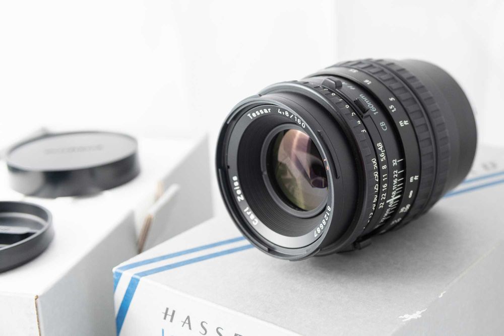 Objectiva Hasselblad - Carl Zeiss 160mm CB Tessar, como nova, impec!