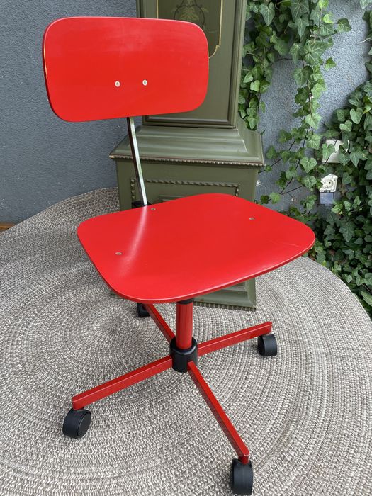 Designerskie krzesło biurowe KEVI rzadki model (Jørgen Rasmussen) – Vintage Mid-Century