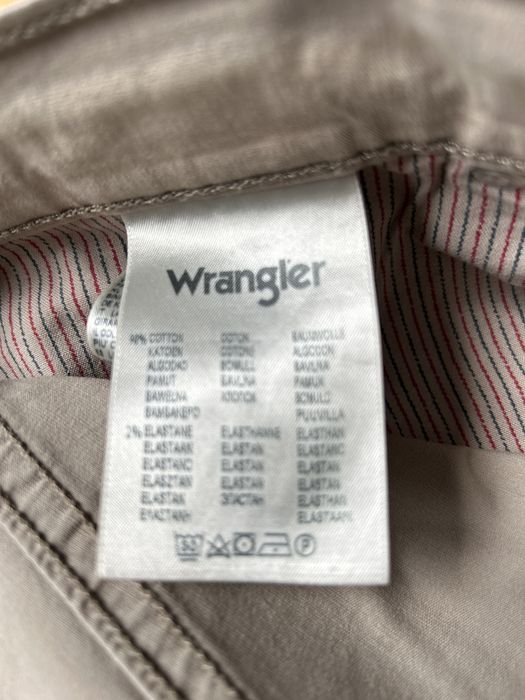 Wrangler spodnie bawełniane