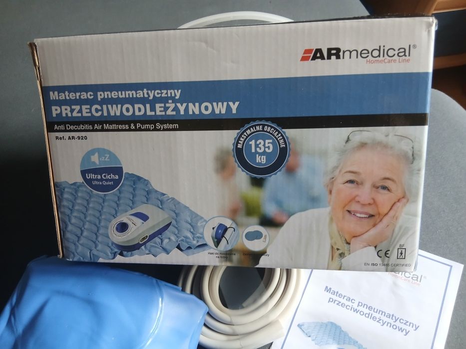 Materac pneumatyczny Przeciwodleżynowy