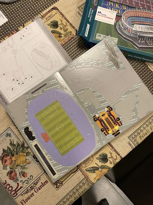 Model Camp Nou FC Barcelona Puzzle 3D