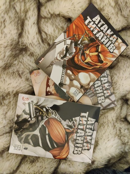 Атака титанів 1-3 томи українською