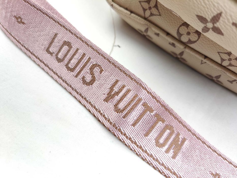 Torba 3 in 1 Louis Vuitton kremowa kremowa nowość hit