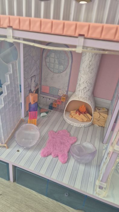 "Chalet de inverno " Casa de bonecas LOL