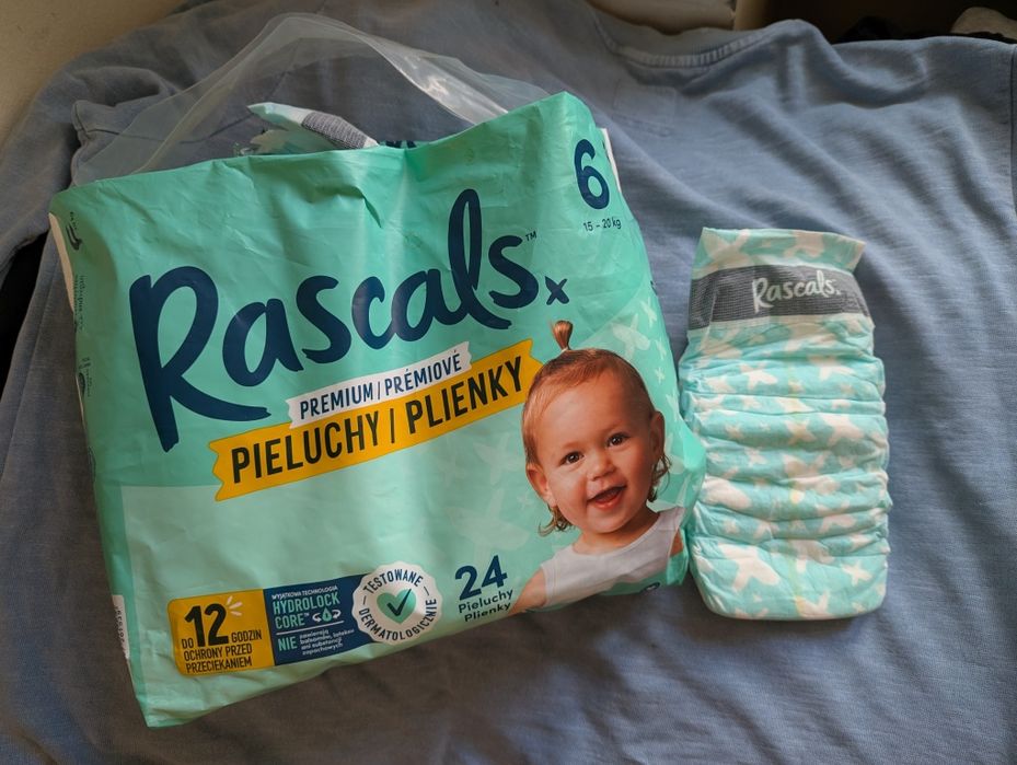 Pieluchy na 15-20 kg - 13 szt.