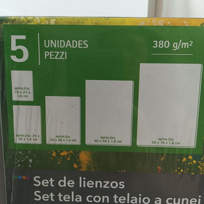 11 telas p pintura/pintar novas