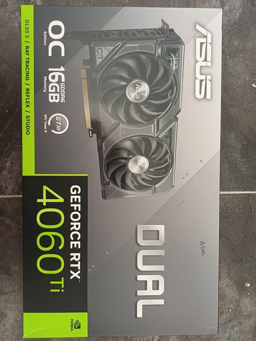 placa gráfica Asus GeForce Nvidia Rtx 4060ti 16gb dual OC