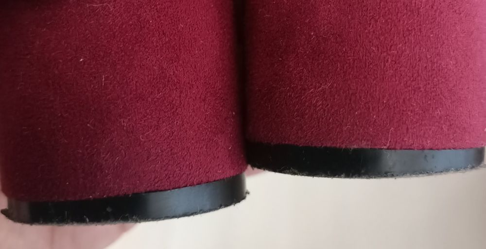 Botki kozaki rozm.38 bordo