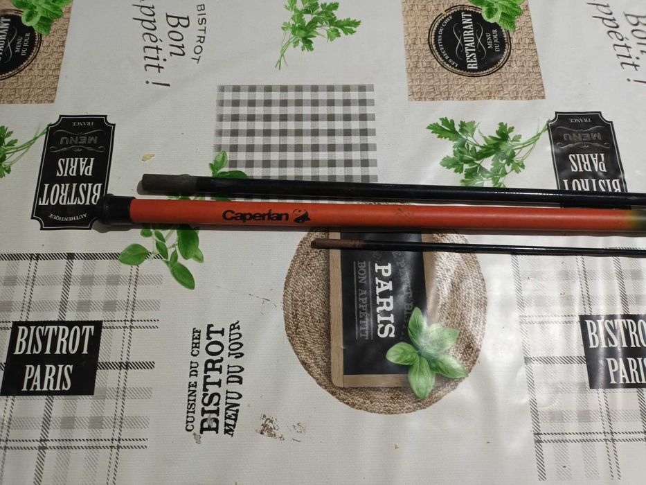 Canas de pesca usadas