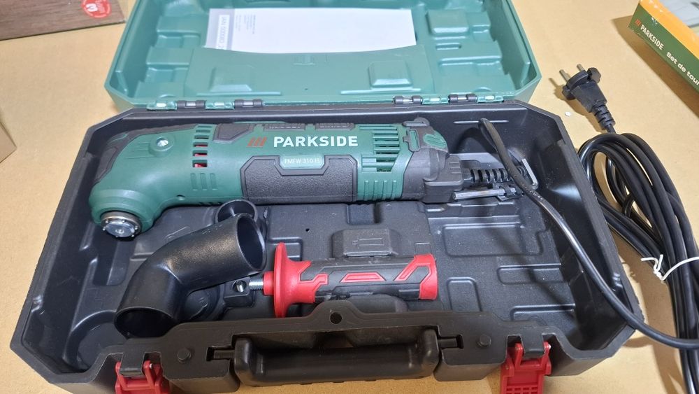 Urzadzenie wielofunkcyjne renowator PARKSIDE 310W + WALIZKA AKCESORIA